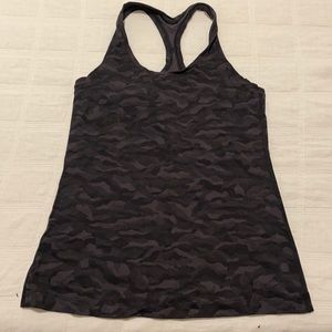 Lululemon Black Camo “Cool Tank”